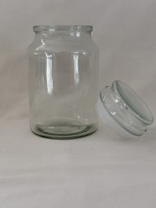 Upcycled Coffee Jar  17(h) x  10(w)cm - R70